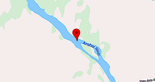 Fierté de la Sibérie: la rivière Anabar