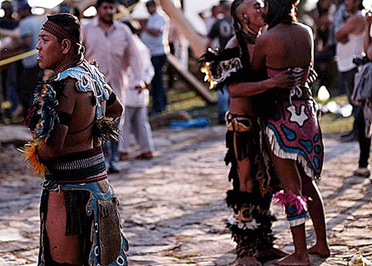 Nahua Native American ritual: pomen in pomen obreda