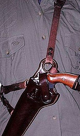 Holster untuk senjata: pelantikan, foto. Sarung tangan untuk pistol pelindung PM tersembunyi