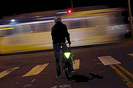 A retroreflective element is the best means of personal safety for a pedestrian!