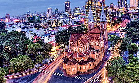 Mesta Vietnama: največje, najlepše, letovišče