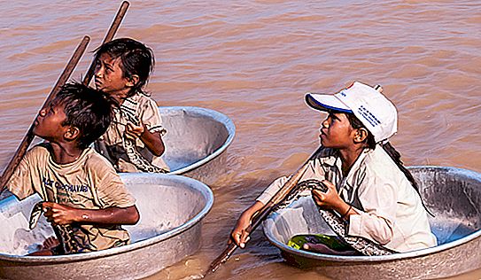 Kamboja: populasi, wilayah, modal, standar kehidupan