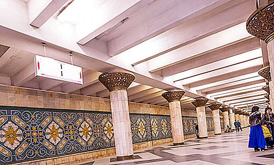 Tàu điện ngầm của Uzbekistan: năm khai trương, danh sách các nhà ga, chiều dài, sự thật lịch sử về tàu điện ngầm ở Tashkent