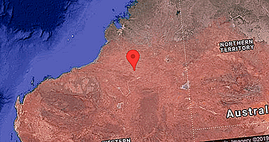 Gurun Pasir Besar (Australia Barat): deskripsi, area, fitur