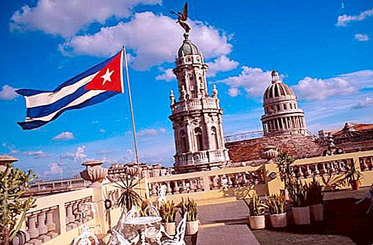 Kotak senjata Cuba. Penerangan dan ciri