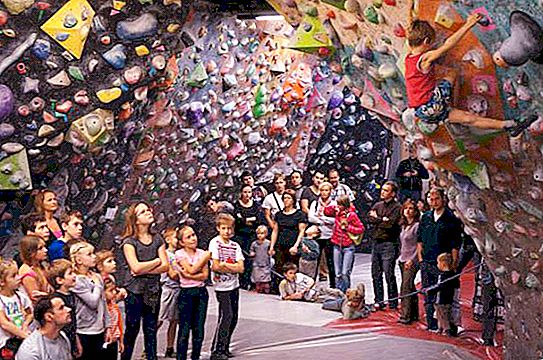 "Tramontana" - the climbing wall of St. Petersburg. Services, children's groups, elementary course