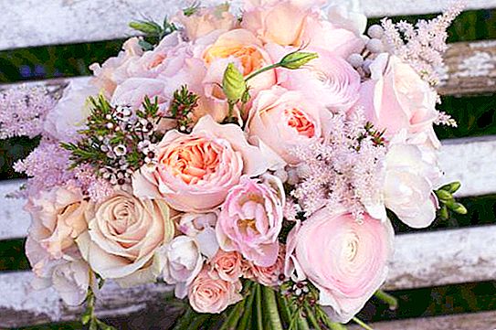 Gražiausios gėlių puokštės pasaulyje: aprašymas, kompozicija ir ypatybės