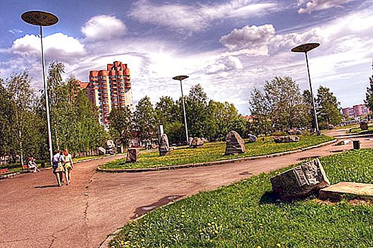 Stone Park in Perm: fotografie, popis