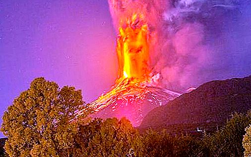 세계에서 가장 높은 화산 또는 가장 큰 불 같은 산