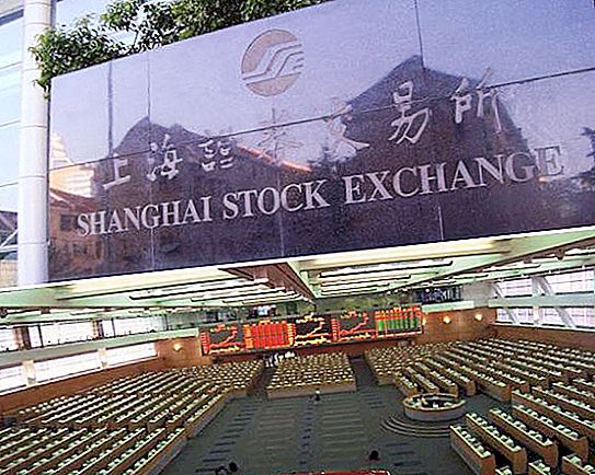 بورصة شنغهاي. أسعار الأسهم للمعادن غير الحديدية والثمينة