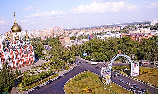 Oficjalne symbole miasta: herb Odintsovo, hymn i flaga
