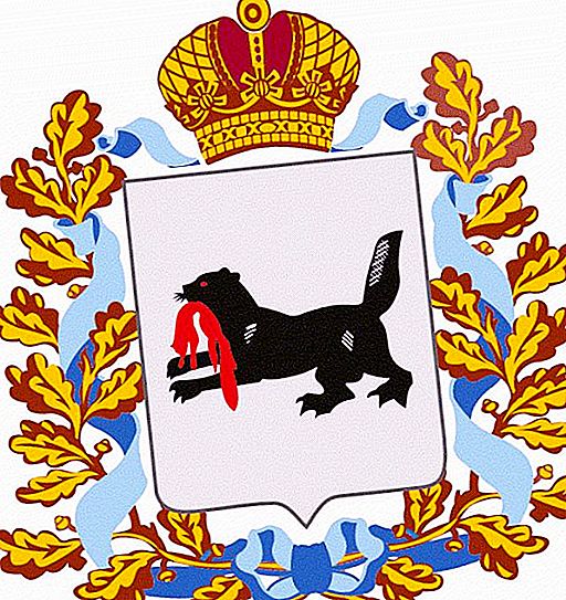 Wappen von Irkutsk: Beschreibung, Geschichte. Was bedeutet das Tier auf dem Wappen von Irkutsk?