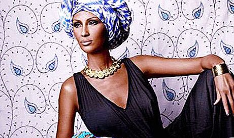 Iman Abdulmajid - the first Muslim woman in the world to become a top model