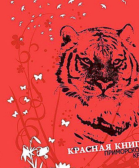 The Red Book of Primorsky Krai - a list of rare and endangered animals, plants and mushrooms