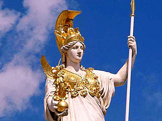 Grekisk Athena: tempel och statyer av gudinnan. Historia, legender och beskrivning. Temple of Athena Pallas