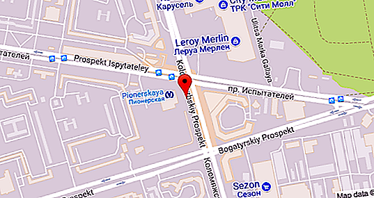 قليلا عن محطة مترو Pionerskaya في سانت بطرسبرغ