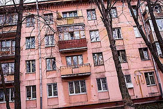 Nedrivning af bygninger i fem etager i Moskva: adresser, plan