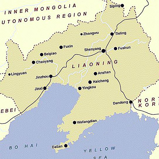 Semenanjung Liaodong di Tiongkok: deskripsi, sejarah, dan tradisi. Wilayah Semenanjung Liaodong