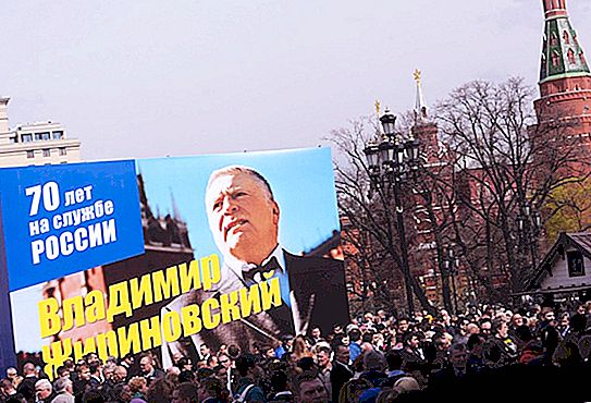 Vladimir Zhirinovsky ifjúkorában - egész életen át tartó elnöki út