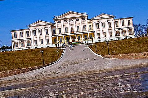 Dubrovitsy - podeželsko posestvo. Dvorec Golitsyn. Dubrovitsy (posestvo) - fotografija