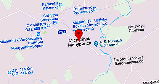 Où est Michurinsk et ce que l'on sait