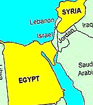 Den forente arabiske republikk og dens sammensetning. Våpenskjold og mynter fra Den forente arabiske republikk