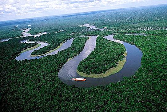 Die größten Flüsse Südamerikas