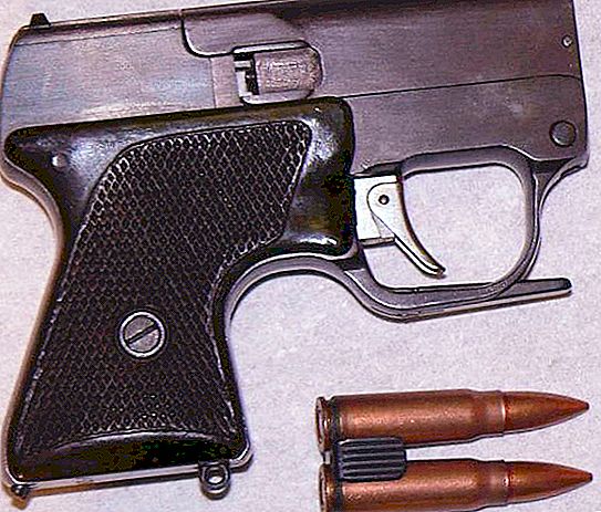 MVĮ pistoletas: sukūrimo istorija, taikymas, specifikacijos