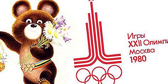 1980 மாஸ்கோ ஒலிம்பிக்: திறப்பு மற்றும் நிறைவு விழாக்கள். ஒலிம்பியாட் முடிவுகள்
