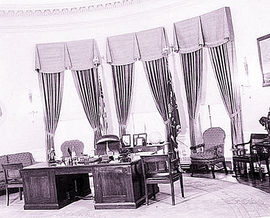 Escritório Oval na Casa Branca