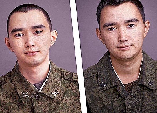 Fotografen Yuri Chirkov gjorde porträtt av soldater före och efter tjänsten: vad som har förändrats