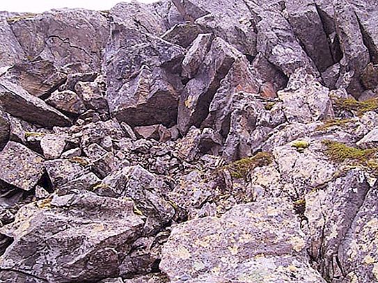Roques: tipus de roques. Roques per origen. Tipus de roca
