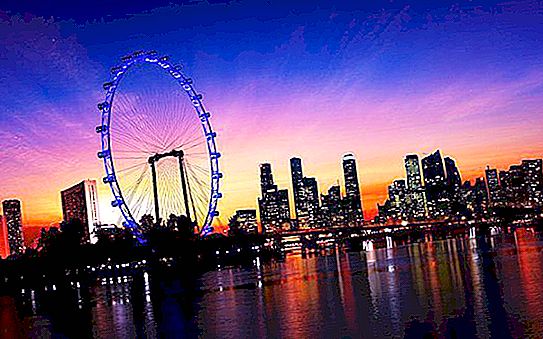 Szingapúri óriáskerék - lélegzetelállító látványosság