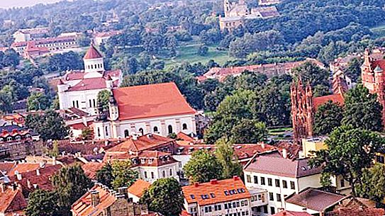 Stema din Vilnius: istorie, descriere și semnificație