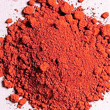 Naturalna farba mineralna: czerwony ochra