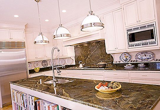 Green granite: description with photos, purpose, application, pros and cons of operation