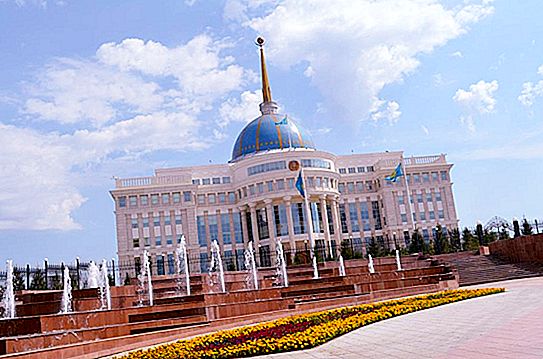 Arkitektur av Astana, där öst och väst möts