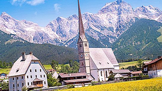 Ausztria régiói - természet, jellemzők, kormányzási forma
