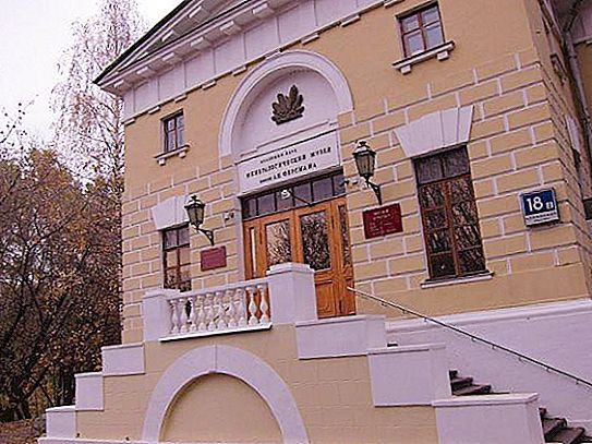 Muzeul mineralogic numit după Fersman. Muzeul mineralogic din Moscova