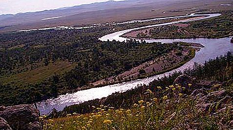 Onon - rijeka teritorija Transbaikala