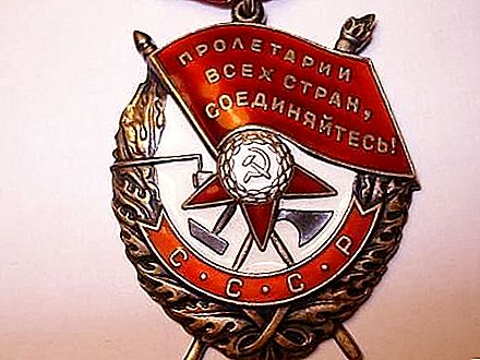 Order of the Red Banner: Award History