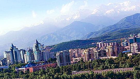 Планини на Алмати: кратко описание