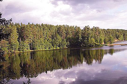 Tasik Big Simaginskoe - tempat rekreasi dan memancing