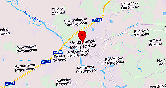 Kort om befolkningen i Voskresensk