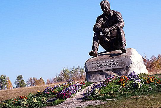 Monumentos a Shukshin no território Altai