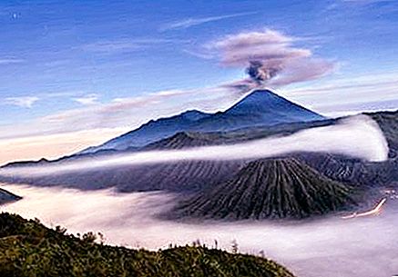 Volcan Tambora. L'éruption du volcan Tambora en 1815