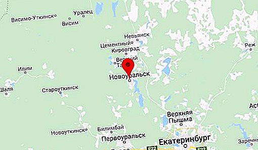 A cidade fechada de Novouralsk: população e história