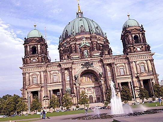 Katedral Berlin. Pemandangan Berlin
