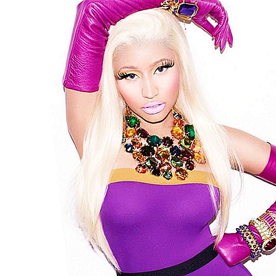 Den amerikanske sangeren og skuespilleren Nicki Minaj: før og etter plast