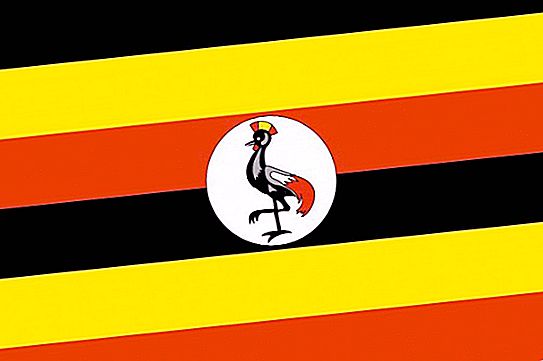 Aký vták je vyobrazený na vlajke Ugandy? História a popis vlajky